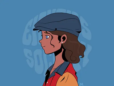 Eighties Society 2d 2dart 80s character characterdesign illustration nft nftart nftcharacter profile