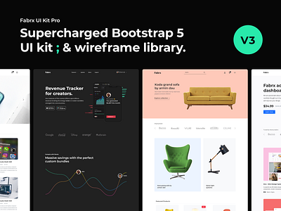 UI Kit Pro for Bootstrap 5 // V3 bootstrap design system ecommerce graphic design html template theme ui ui ux ui design ui kit uiux ux web design