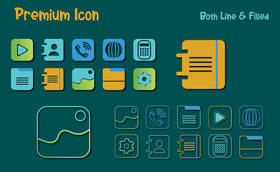 Premium Icon arifin flat icon icon line icon logo premium tanvir ui