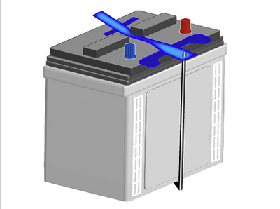 3D Battery 3d branding illustration mechanical engineering machinery vector