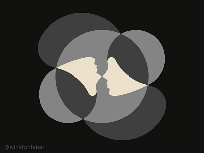 Geminisque abstract geometric logo