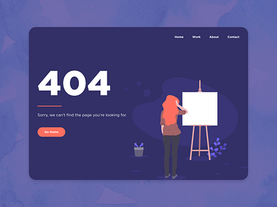 Daily UI #008 - 404 page dailyui design challenge design inspiration dribbblers illustration ui design