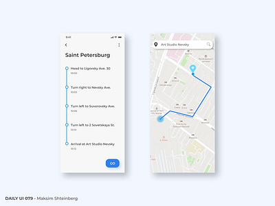 Daily UI Challenge 079 - Itinerary app dailyui design itinerary map ui uidesign