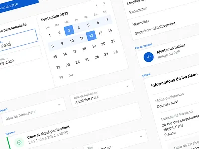 Memo Bank UI library bank banner date picker design design system memo bank text field ui ui library