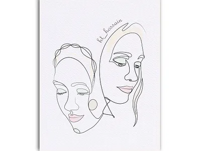 line art illustration line art line drawing one line drawing