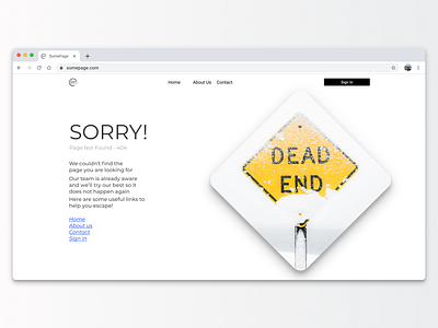 404 Page - Service Design Club's UI Marathon (Challenge 4) 404 argentina challenge daily ui dailyui dead end designweb error google interface ui uiux user interface web design