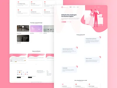 Wedalova Invitation Online company profile invitation mobile ui website wedding