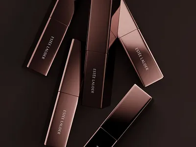 Estée Lauder 3d animation blender branding cinema 4d colours cosmetics product design flat industrial product logo minimal mockup motion graphics photorealistic product design vector