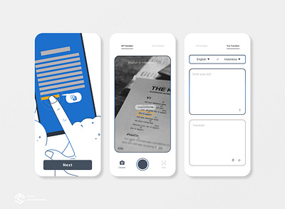 User Interface - AR Translator app design application ar ar app augmented reality design google translate graphic design illustration translate ui ui ux ui design ui transaletor uidesign uiux user interface ux web design