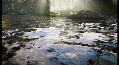 Forest Scene / Environment details 3d art artwork concept design designer games