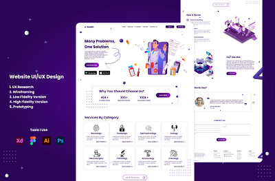 eHealth Landing Page Design Concept design landing page design landingpage ui ui design uiux design ux web ui website concept website design website uiux