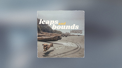 Leaps & Bounds - Album Cover album artist branding cd commission digipaks ep music musician print