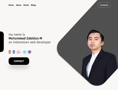 zulzidan.com branding design graphic design portofolio ui ux web website