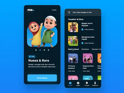 Kids Learning Mobile Apps Design animation anime app inspiration mobileapps ui uiux uiuxdesign ux