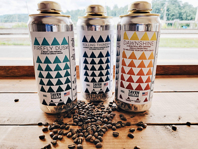 TAVRN Coffee Roasters Label badge badgedesign branding coffee design geometric design illustration japan logo logodesign osaka package design vintage