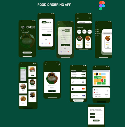 Food App UI design ui ux