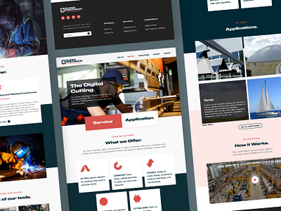 Welding Technology | Web Design | SuperPrecision engineering hi tech precision product design ui design ux design web design web dribbble shots website pages welding