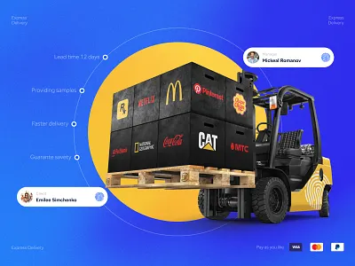 Corporate gifts — Delivery branding design e commerce graphic design landing product design typography ui ux