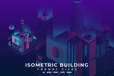 Isometric Building 3d animation 3d art 3d character 3d illustration app building city concept design graphic illustration isometric landing landing page logo page town ui web website