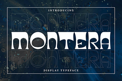 Montera | Display Typeface Font background bold decorative display elegant font fonts graphic illustration lettering logo poster sans serif serif shadow symbol text typeface typography vector