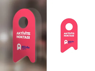 Aktivite.com Sticker branding graphic design logo print sticker