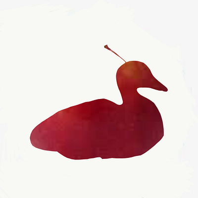 Apoose (aka Gopple) apple art colourful cool digital art goose illustration illustration digital logo london mykadelica red