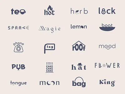 Logofolio branding design elements font graphicdesign illustrator logo logofolio logotype visual word