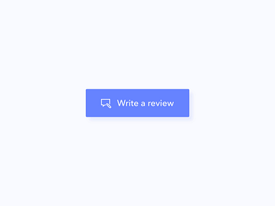 Write a review - Button interaction animation button cta delight design hover interaction micro interactions minimal review