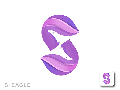 S Eagle Logo abstract bird branding colorful company creative eagle logo logodesign modern professional s letter logo s logo