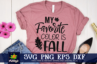 My favorite color is fall SVG cricut cut files