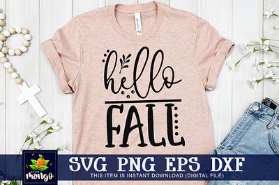 Hello fall SVG glowforge t shirt svg