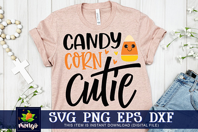 Candy corn cutie SVG