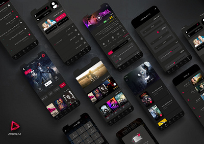 GapFilm Uix App app design ui ux