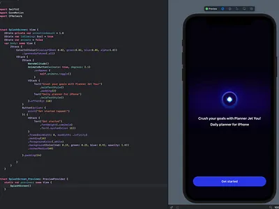 Planner Jet IOS - Part 1 (DEV) Code Effects app ios mobile todo ui ux