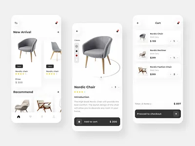 Mobile App Design app design furniture app ui mobile app mobile app design ui ui design ui ux