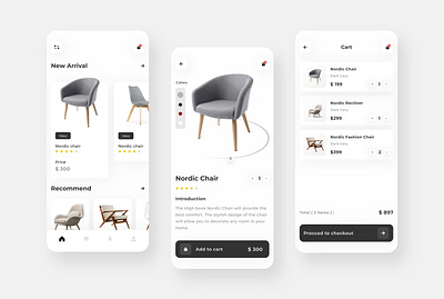 Mobile App Design app design furniture app ui mobile app mobile app design ui ui design ui ux