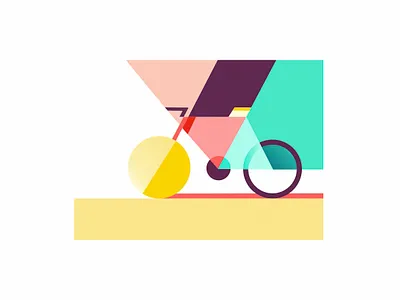 Bicycle Vector branding design dribbble graphic design illustration logo ui ux vector