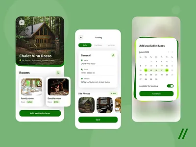 House Renting App android mobile animation app app design app interaction book calendar dashboard design interaction interface ios app mobile mobile ui rent tour travell ui uiux ux