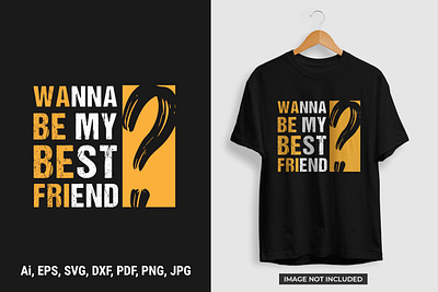 Friendship Day Tshirt Design design friend friendship friendship day friendship day t shirt friendship day tshirt motivational motive quote t shirt tshirt