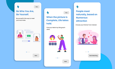 Splash Screen of Dating App 3d animation app art branding design graphic design icon illustration logo motion graphics typography ui ux