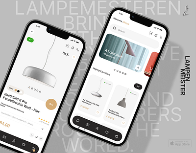 LampenMeister App adobe xd afte effects animation app appdesigns branding design designs flat graphic design illustration minimal motion graphics photoshop shot typography ui uidesigns ux web