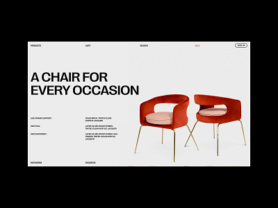 Chair branding ux