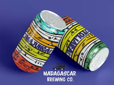 Craft Beer Can - Packaging Design african branding colors craft beer can design graphic design illustration logo packaging typography vector vibrant