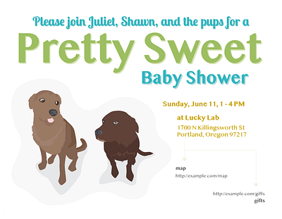 Card - Baby Shower Invite adobe ill adobe illustrator design illustration