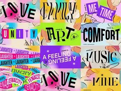 at Home (Week 2 & 3) art artist branding community fonts grand park graphic design green space illustration installation latinx park type typography