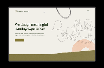 Franklin Street Website Animations branding design illustration illustrator ui vector video website