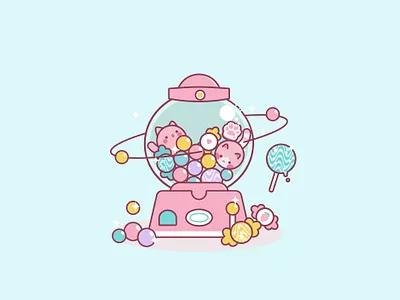 sweet branding illustration