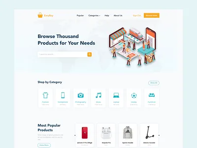 Seconhand E-commerce Website