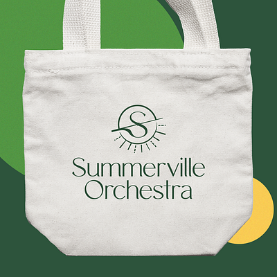 SO Vertical Logo branding icon logo music orchestra sunshine typography