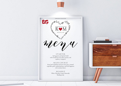 Menu Frame Mockup 2020 2021 3d best branding design frame graphic design illustration latest logo menu mockup new poster premium psd
